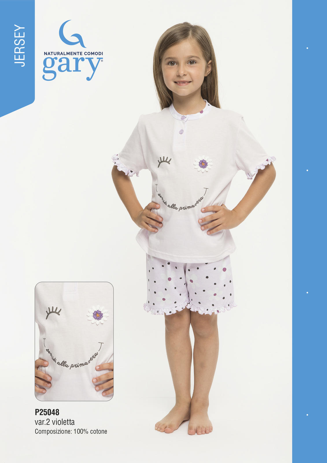 PIGIAMA BAMBINA M/M P25048 Tellini S.r.l. Ingrosso Abbigliamento